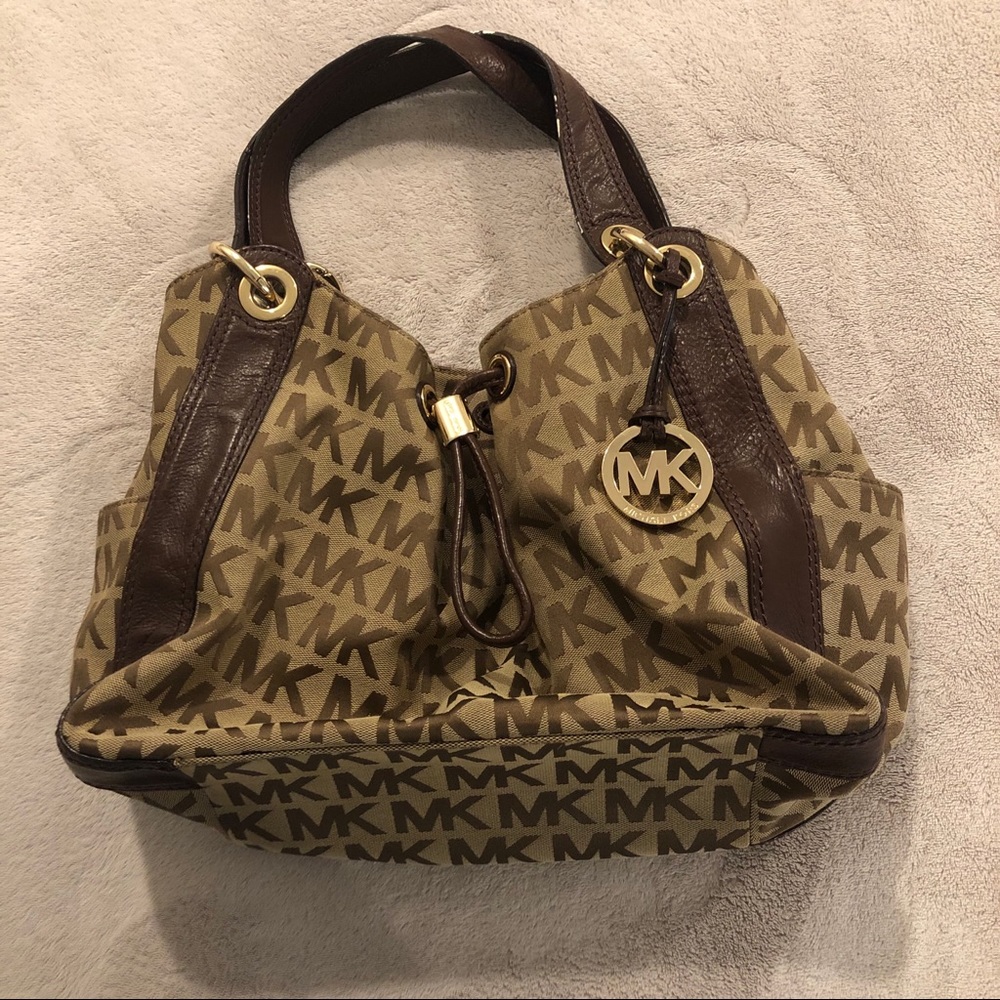 Brown MK shoulder bag